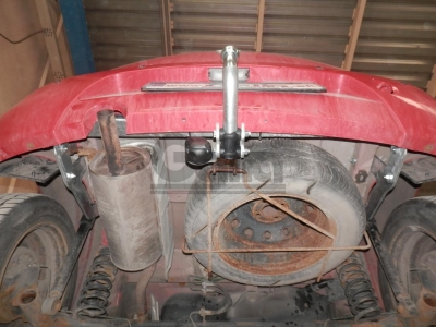 Фаркоп оцинкованный Galia шар A для Renault Sandero/Sandero Stepway 2008-2014